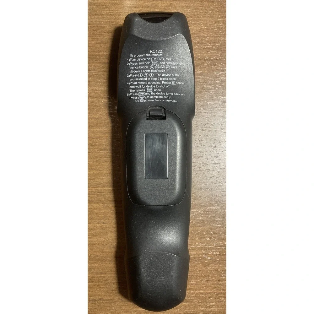 Spectrum RC122 Replacement Remote Control Black